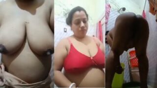 Milf stripping and fingering pussy in Bangla xx video