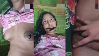 Bangladeshi girl enjoys video call sex with a stranger