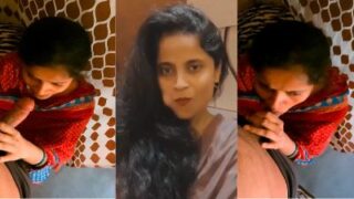 Desi mms of a bhabhi teasing her devar and sucks his dick