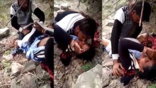 Bhabhi with Devar and his friend record outdoor porn
