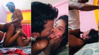 Wild guy fucking his GF hard in HD Marathi sex video