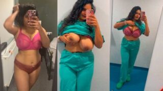 Hot and busty Nurse records her xxx HD video – Private Tape