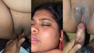 Desi sex video of a man with a big dick fucks a shaved pussy